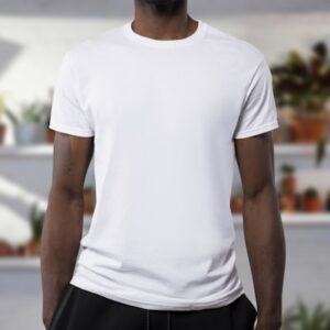 New Balance Essential Stacked Logo Tee Grå S